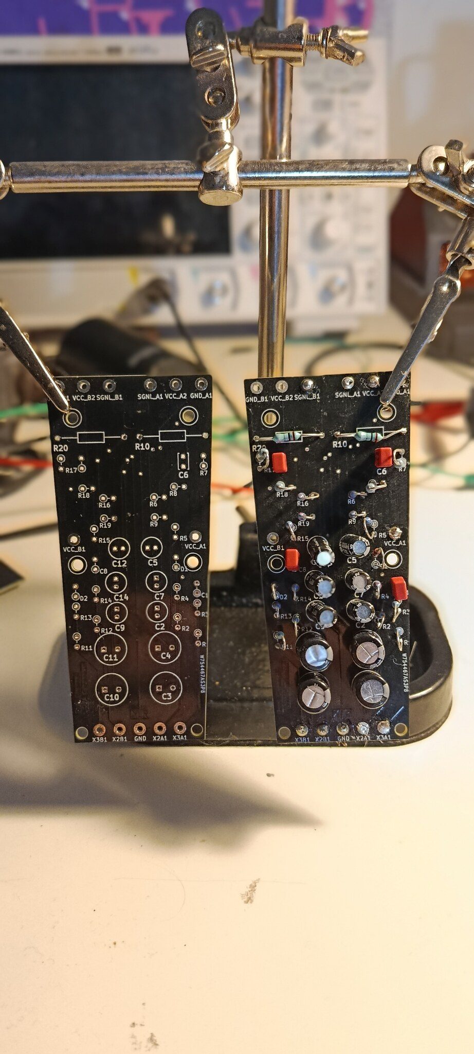 The preamplifier board